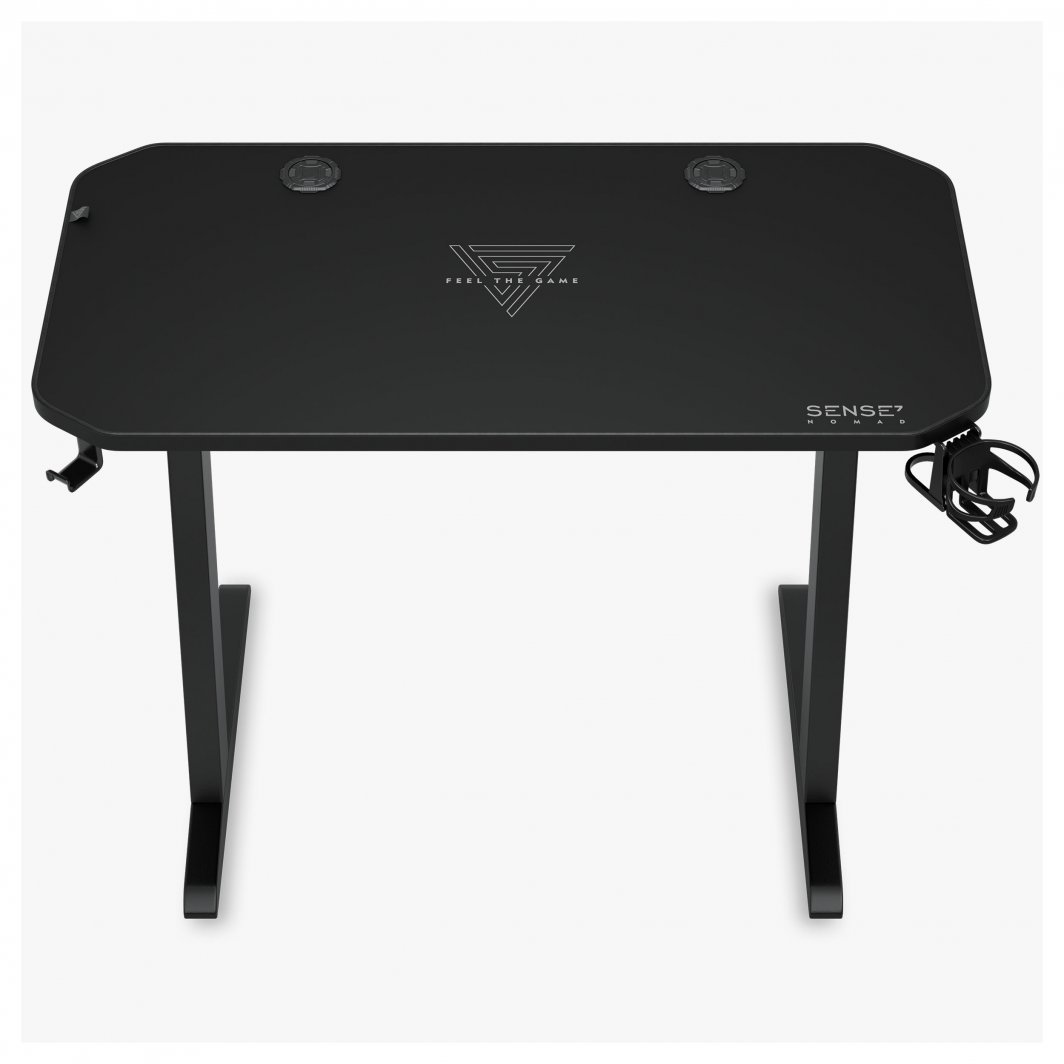 SENSE7 Nomad Classic Table, 120cm × 60cm, Black - Thumbnail 4