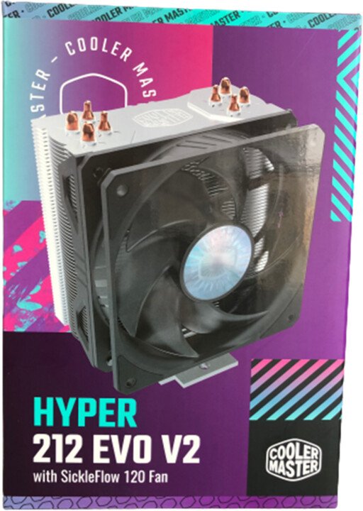CoolerMaster Master Hyper 212 EVO V2 120mm LGA1700 AM5 Cooler - Thumbnail 10