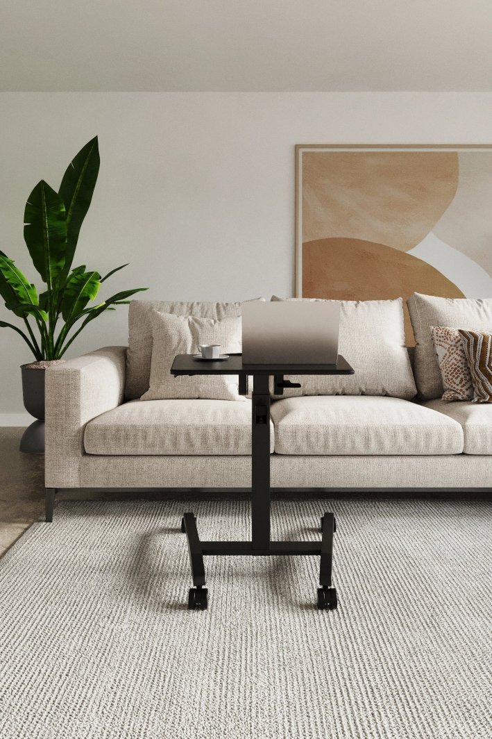 SENSE7 Mobile Table, Black - Thumbnail 14
