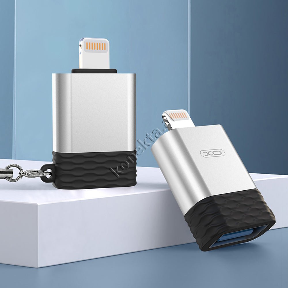 XO Adaptor OTG Nga Lightning Ne USB 3.0 - Thumbnail 5