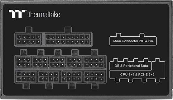 Thermaltake Toughpower PF1 PS-TPD-0650FNFAPE-1 ATX Power Supply, 650W - Thumbnail 5