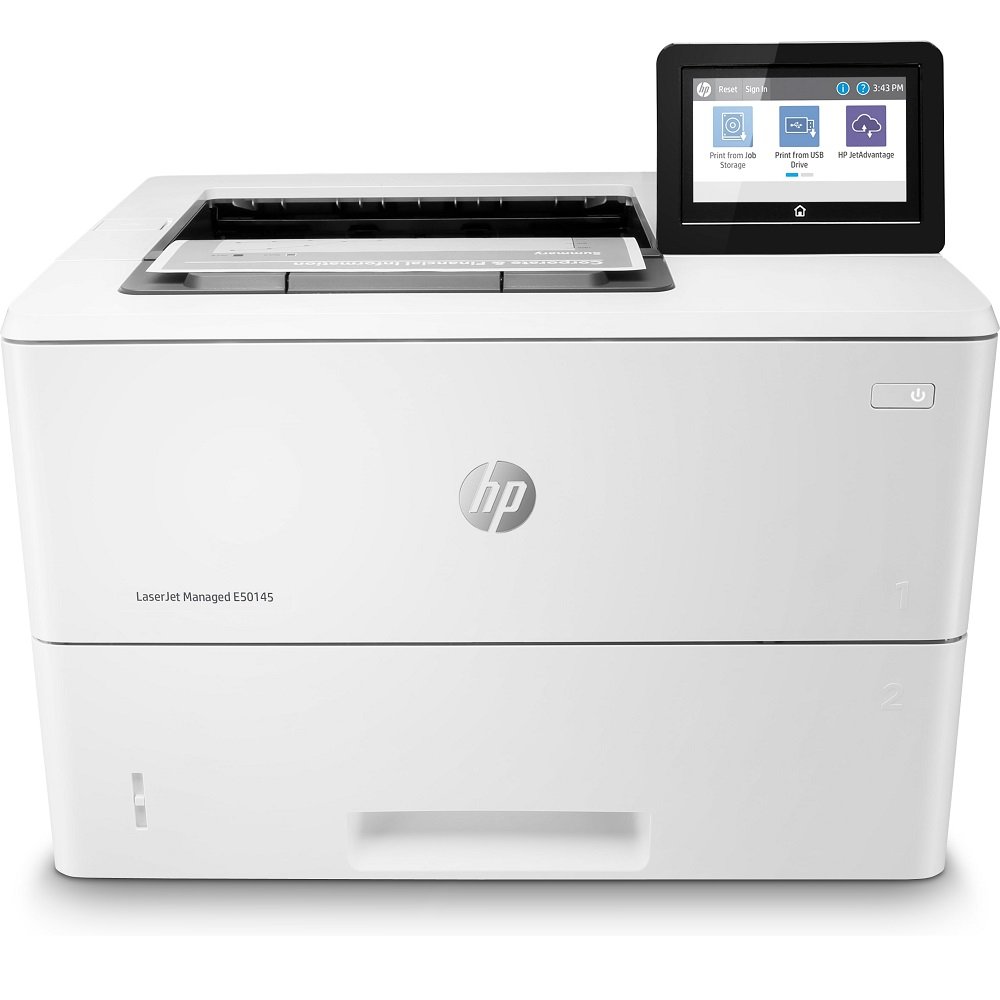 HP LaserJet Managed E50145 Printer, Used - Thumbnail 2
