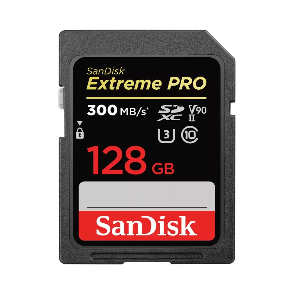 SanDisk Extreme PRO SDXC Card, 128GB - Image 1