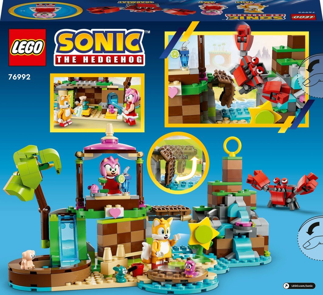 LEGO Sonic the Hedgehog 76992 Amy's Animal Rescue Island Set, 388 pieces - Thumbnail 9