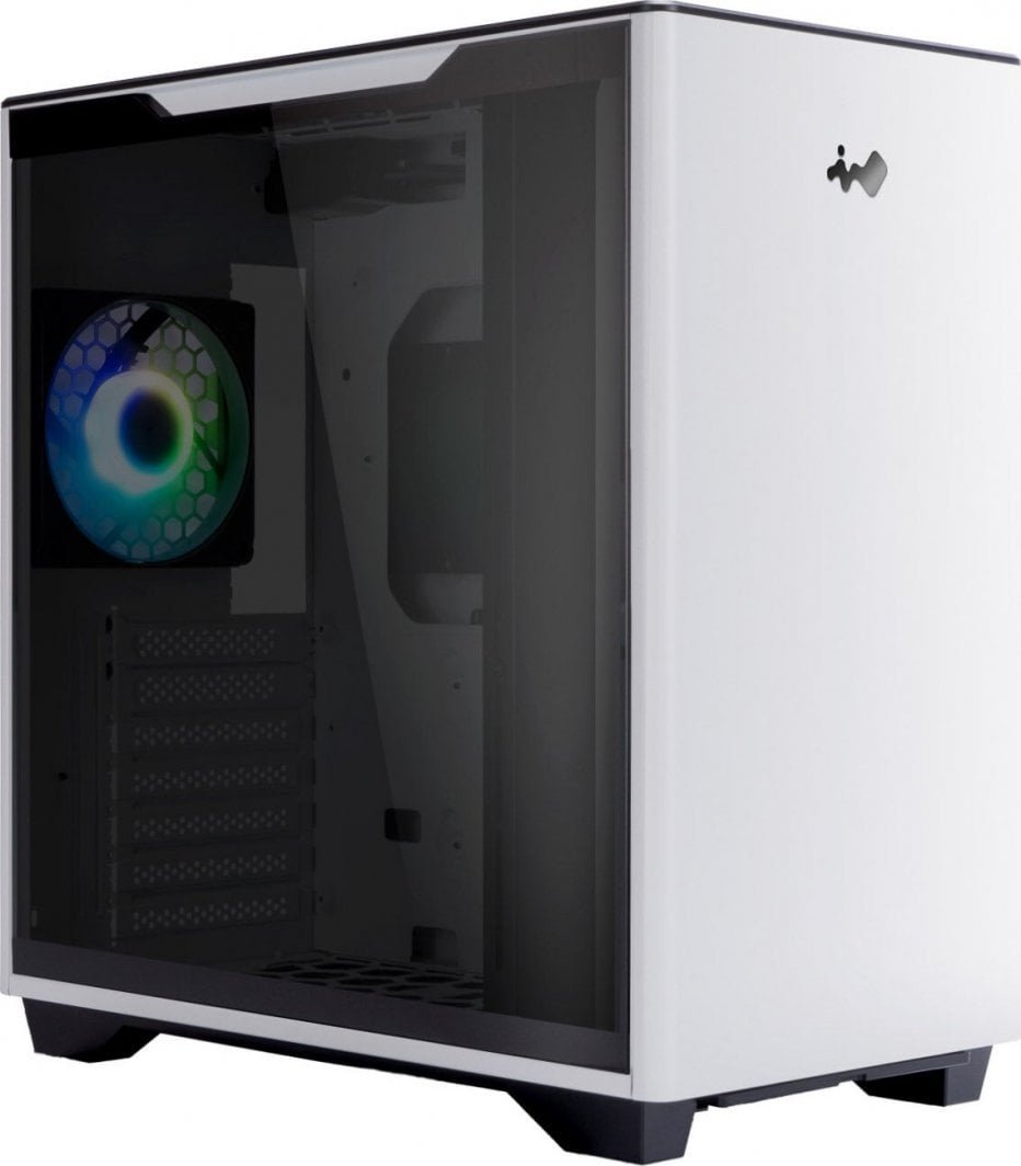 In Win A5 Case, White, Midi Tower - Image 1