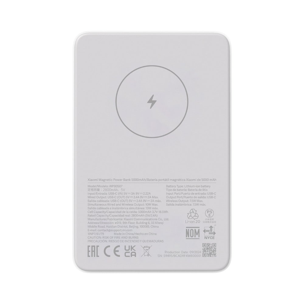 Xiaomi Magnetic Power Bank 5000 - Image 1