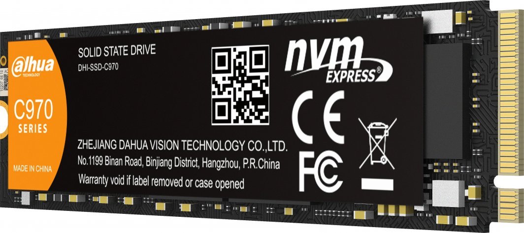 Dahua Technology C970 SSD, 512GB, M.2 2280 PCI-E x4 Gen4 NVMe - Thumbnail 2
