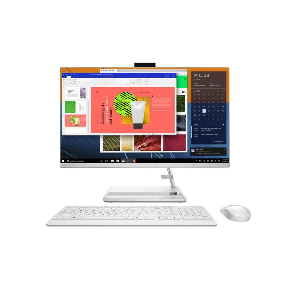 Lenovo IdeaCentre 3 24ALC6 All-in-One Desktop, 16GB RAM, Ryzen 7 7730U, 512GB SSD, 8GB Graphics, 23.8" FHD - Image 1