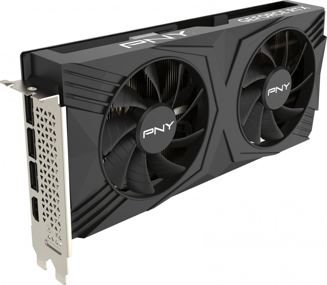 PNY GeForce RTX 4070 SUPER Verto OC Dual Fan 12GB GDDR6X Graphics Card - Thumbnail 4