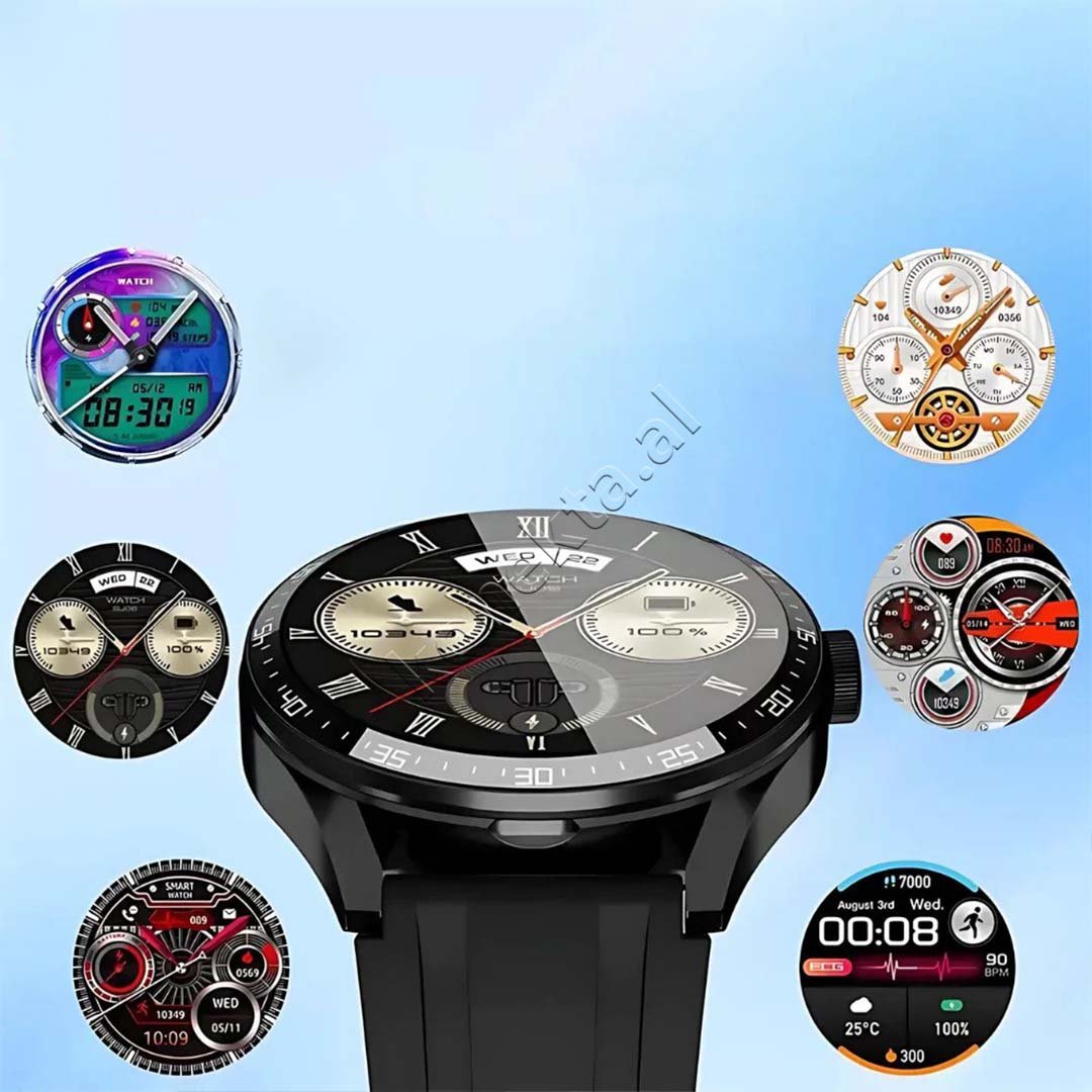 tjetertjeter GT5 BUDS Smartwatch, 1.45 Inch AMOLED - Thumbnail 5