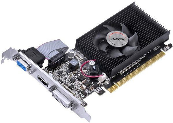 AFOX GeForce GT 210 Graphics Card 1GB DDR3 - Thumbnail 2