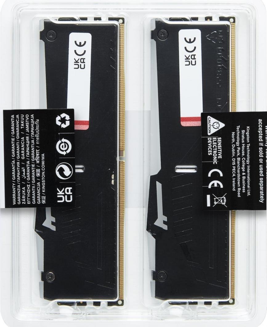 Kingston Fury Beast DDR5 Memory, 32 GB, 5600 MHz, CL40, RGB - Thumbnail 8