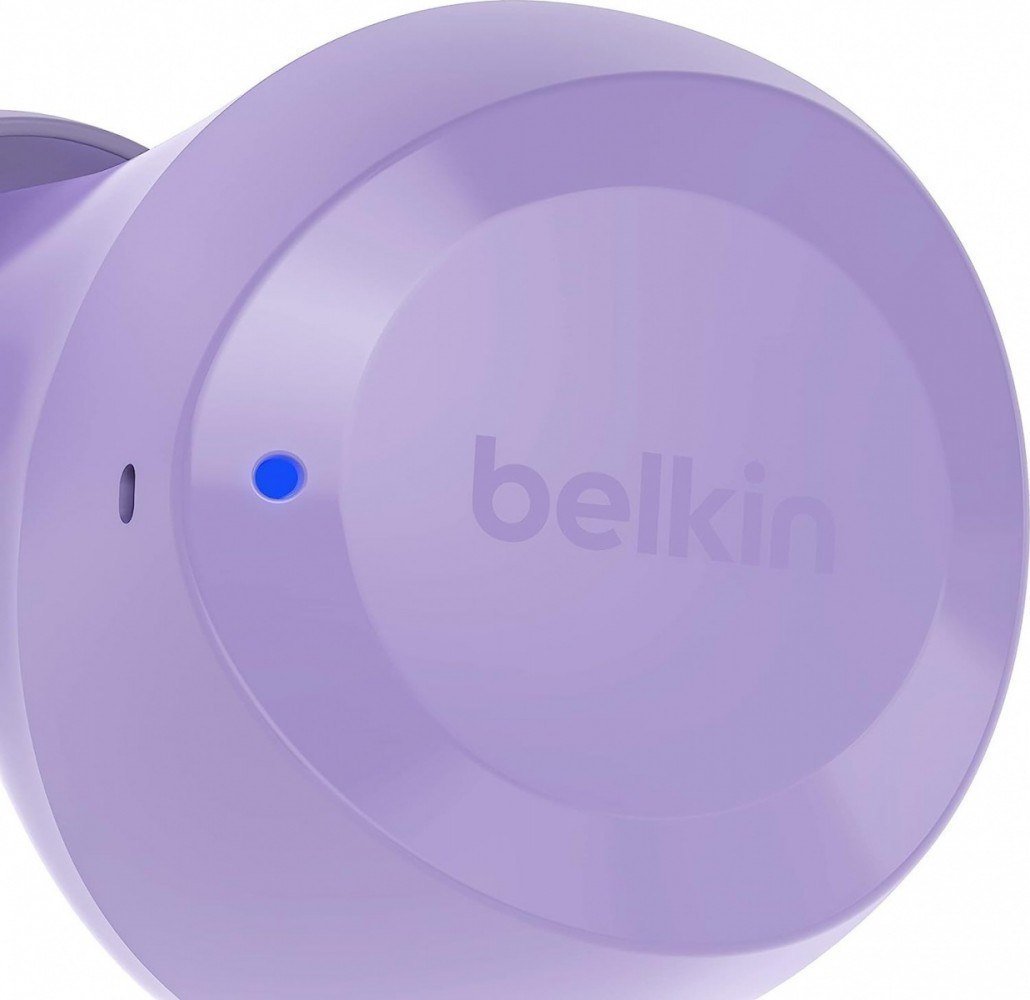 Belkin SoundForm Bolt Earbuds, Violet - Thumbnail 6