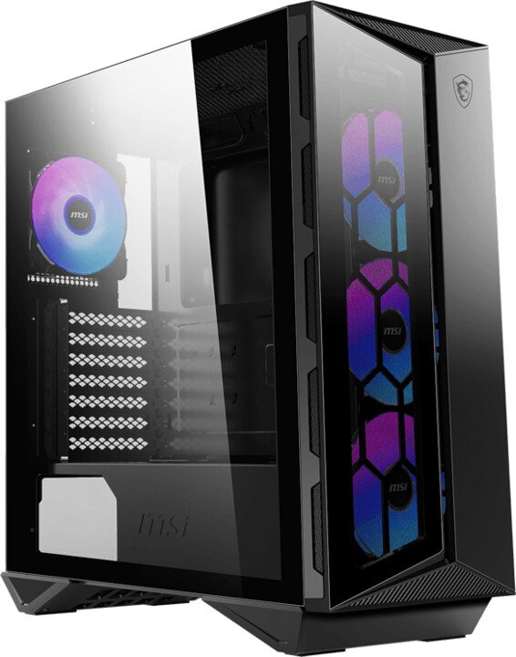 MSI MPG GUNGNIR 110R Computer Case, Black - Image 1
