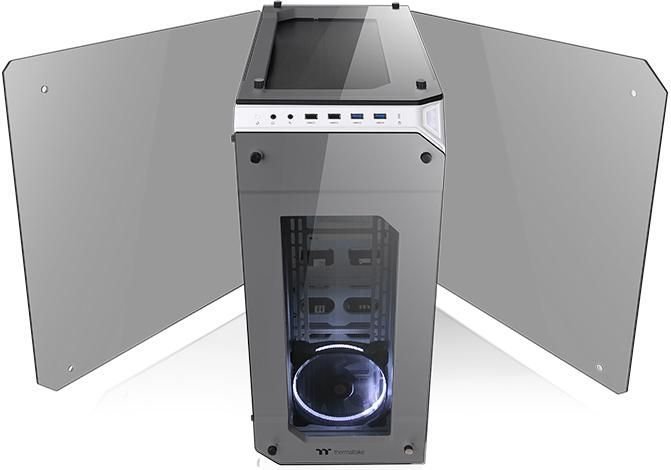 Thermaltake View 71 TG Snow Edition Case, Full Tower - Thumbnail 3