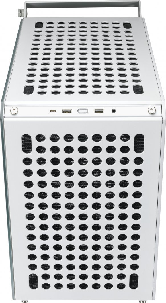 Cooler Master Qube 500 Flatpack Case, White, Midi Tower - Thumbnail 9