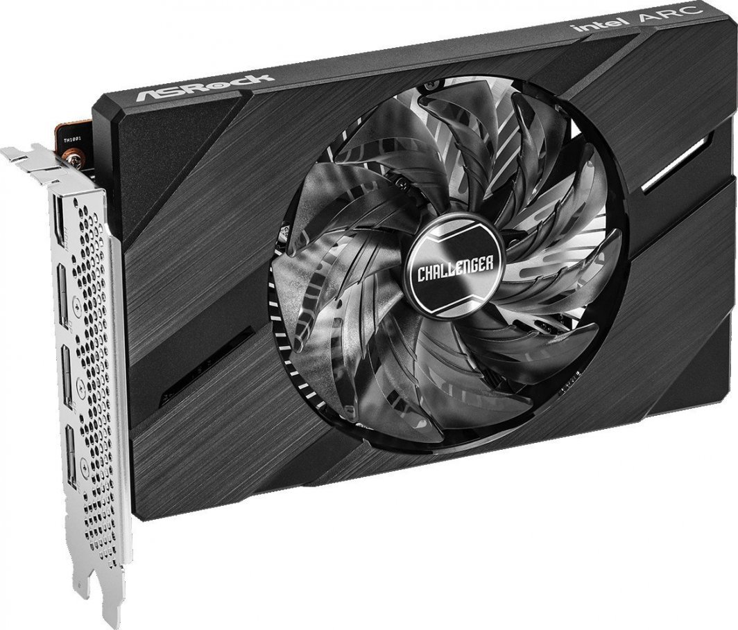 ASRock Intel Arc A380 Challenger ITX OC Graphics Card 6GB GDDR6 - Thumbnail 5