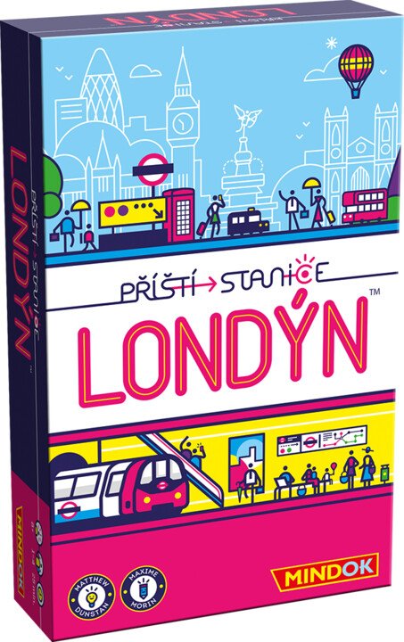 Mindok Next Station: London Board Game - Image 1