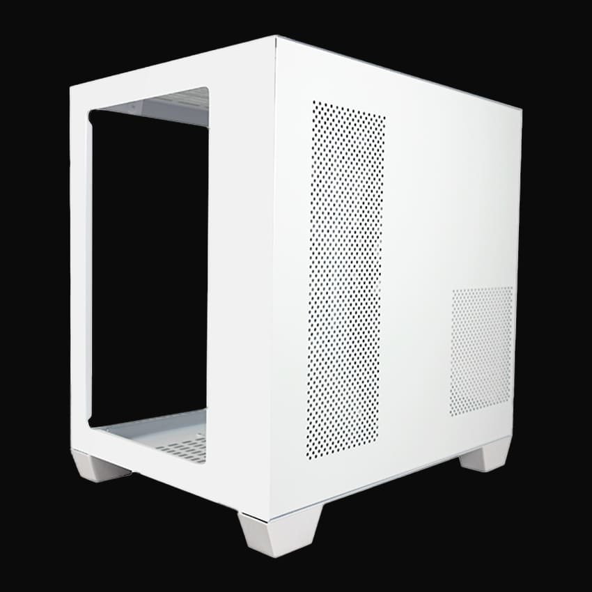 LC-807W-ON Stormwatch_X Midi-ATX Case, White - Thumbnail 7