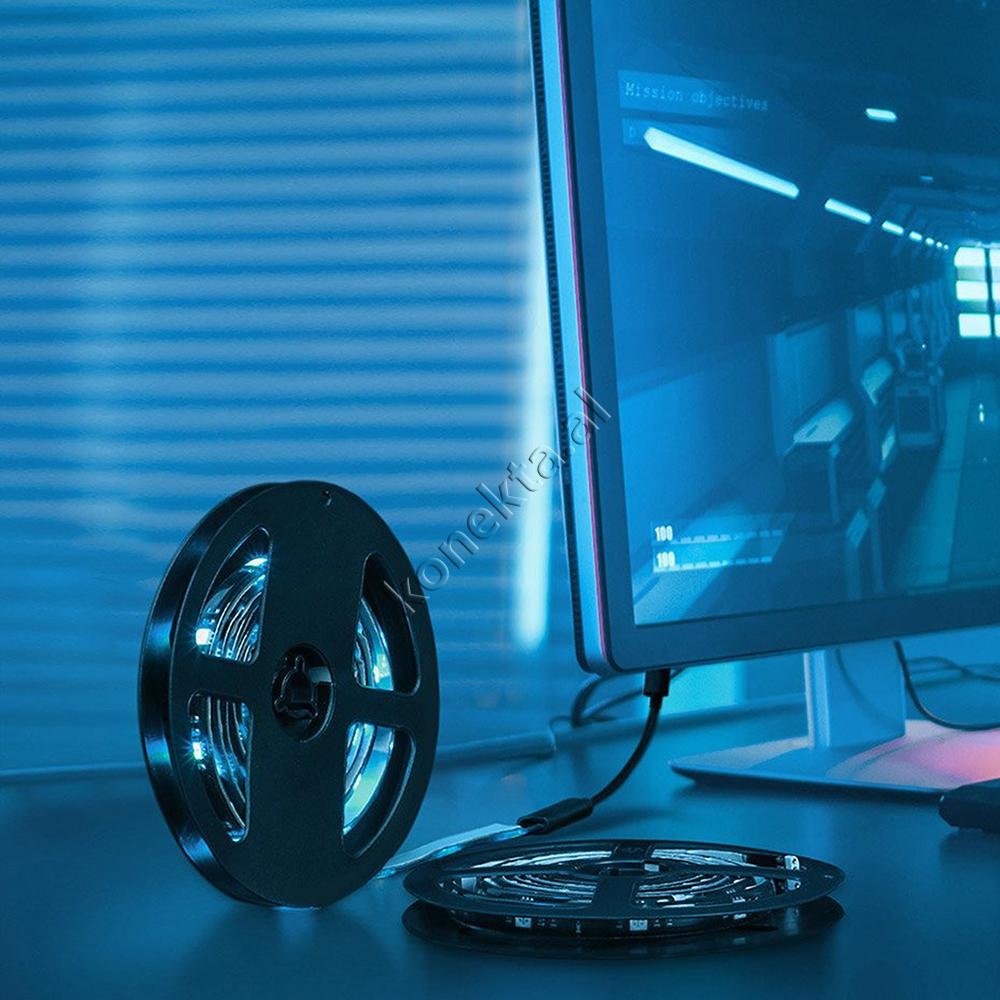 Baseus Shirit LED Adesiv RGB, 1m, 5W - Thumbnail 15
