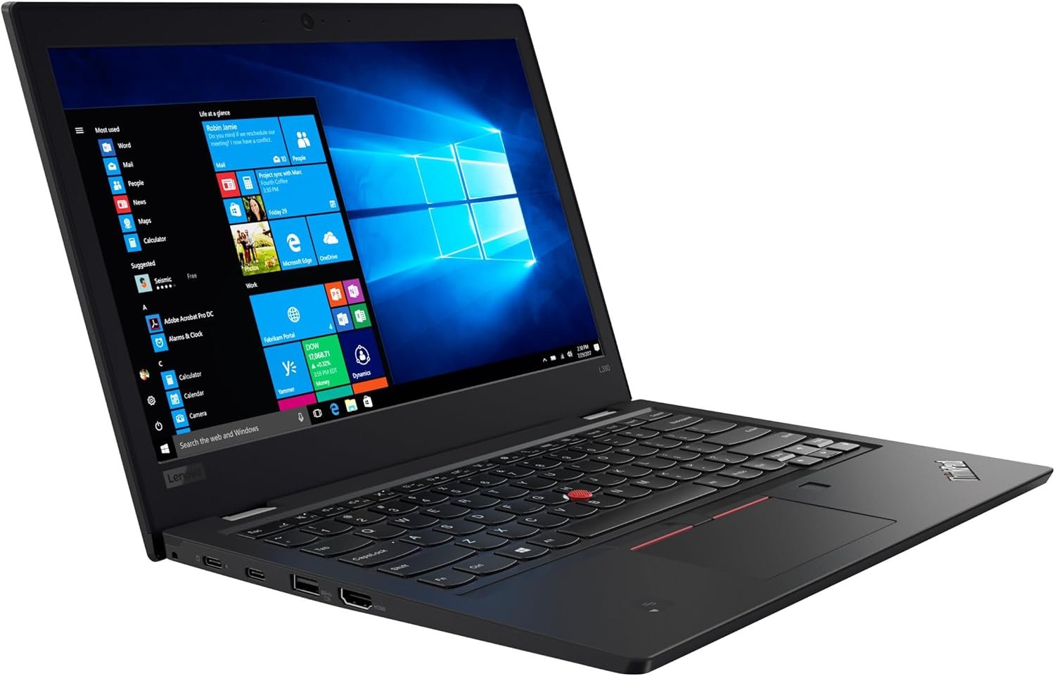 Lenovo ThinkPad L380 Laptop, 13.3", Core i5-8250U, 16GB RAM, 256GB SSD, Used - Thumbnail 5