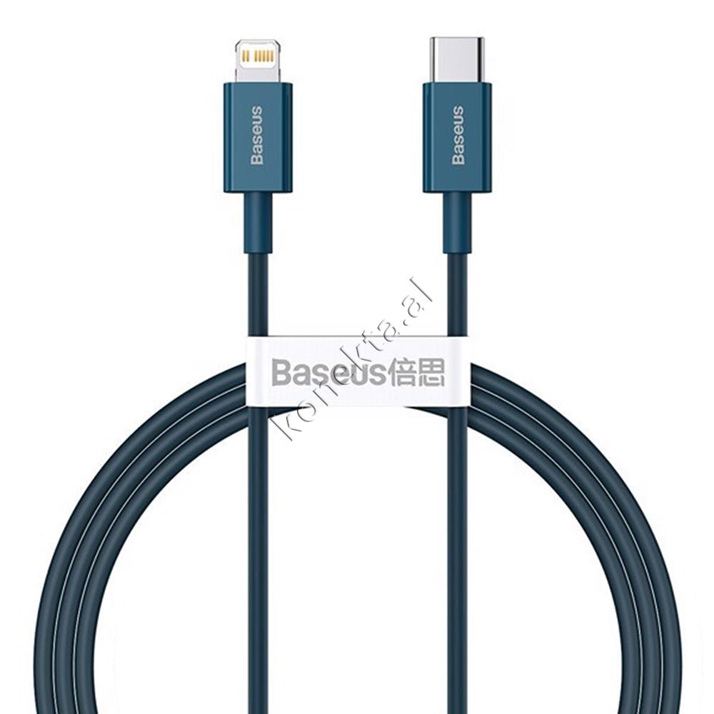 Baseus Lightning to Type-C Charging Cable, 20W, 1m - Image 1