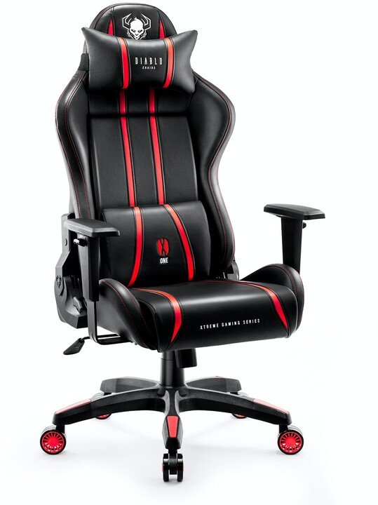 Diablo X-One 2.0 Chair, Black / Red - Thumbnail 2