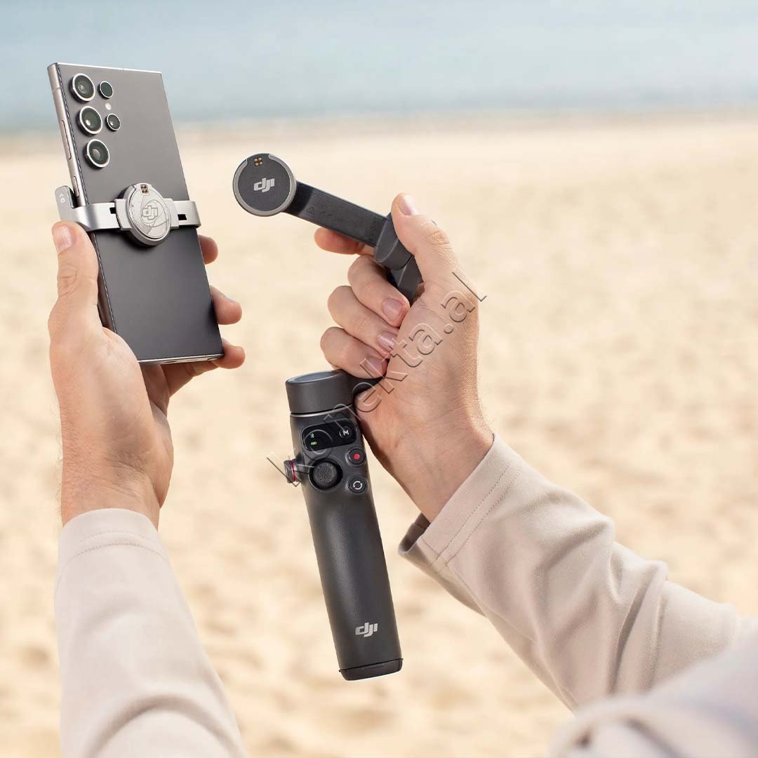 DJI Osmo Mobile 7P Gimbal, Black - Thumbnail 8