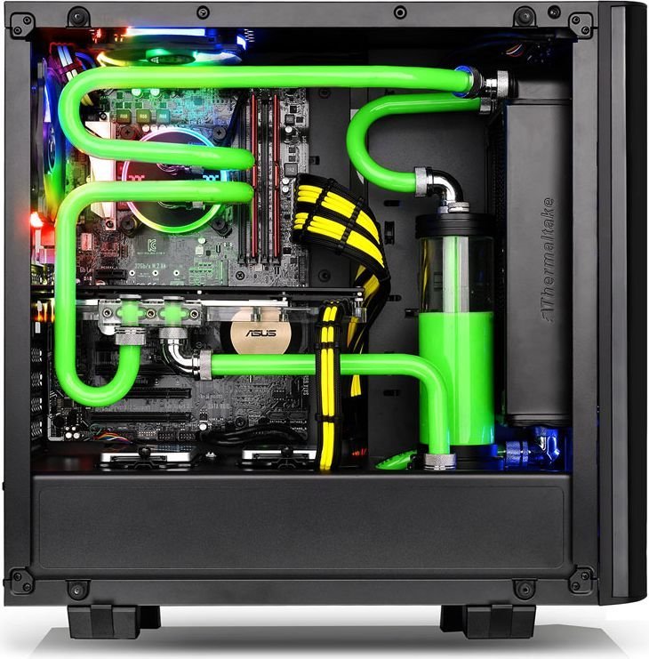 Thermaltake View 21 TG Case, Midi Tower - Thumbnail 7