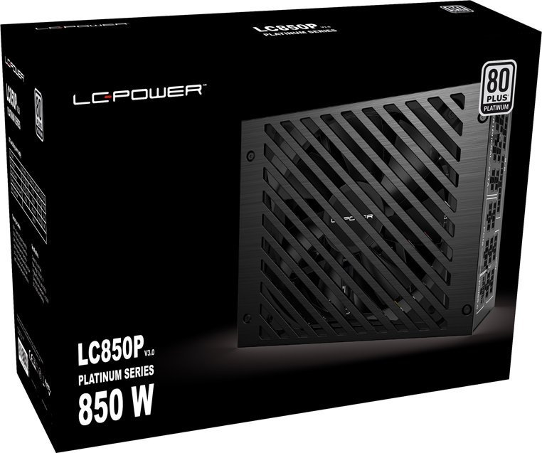 LC-Power LC850P V3.0 ATX 3.0 Power Supply, 850W - Thumbnail 13
