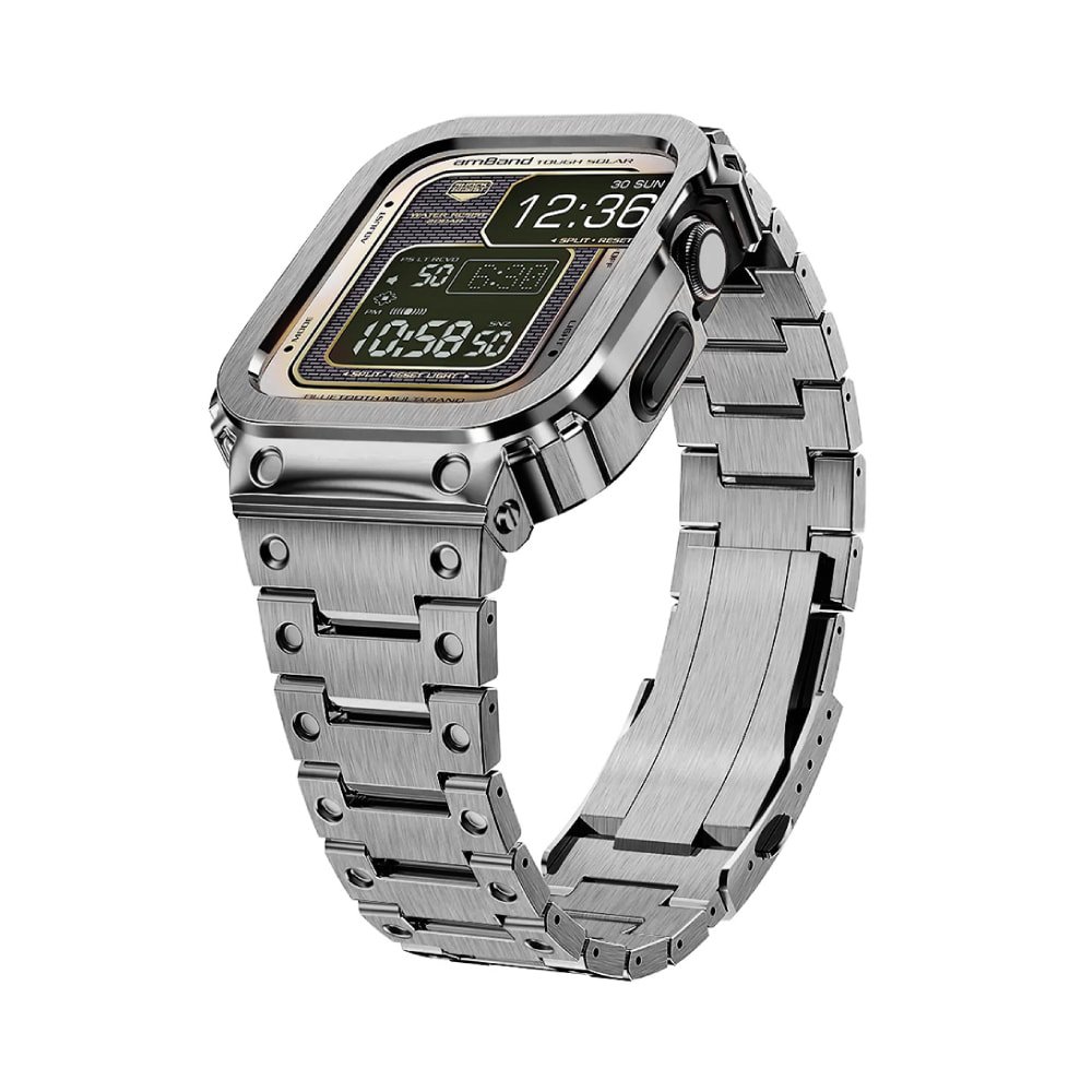 Apple Watch 45 mm Protective Case, Silver - Image 1