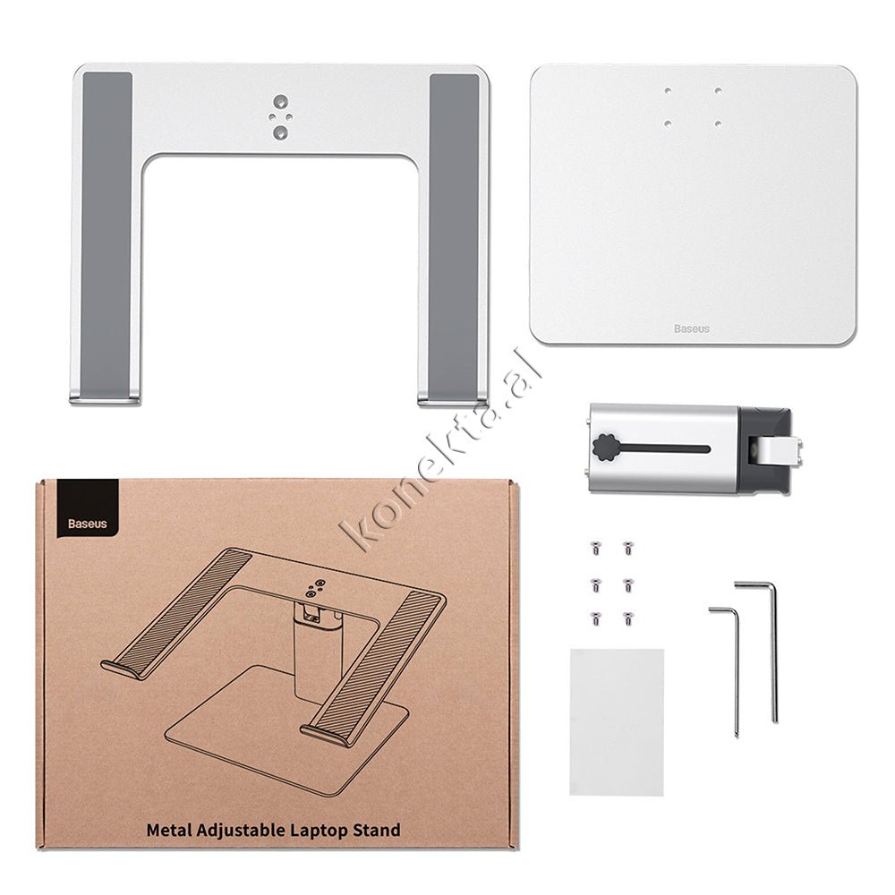 Baseus Laptop Stand, Silver - Thumbnail 2