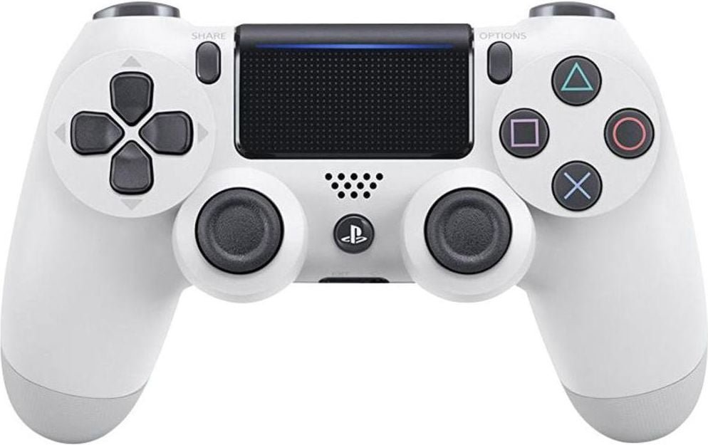 Sony Dualshock 4 v2 Controller, White - Image 1