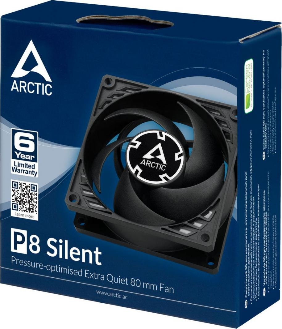 Arctic P8 Silent Cooler, 80 mm - Thumbnail 6