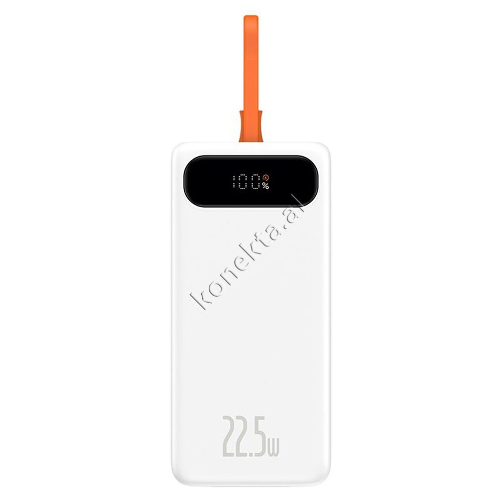 Baseus Battery, 10000mAh & 20000mAh, Black / White, 2 Ports and 1 Type-C Cable - Thumbnail 13