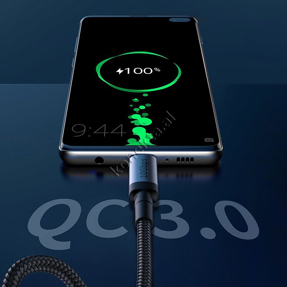 Baseus KLF 1m Type-C Cable, PD3.1 Gen2, 100W - Thumbnail 10