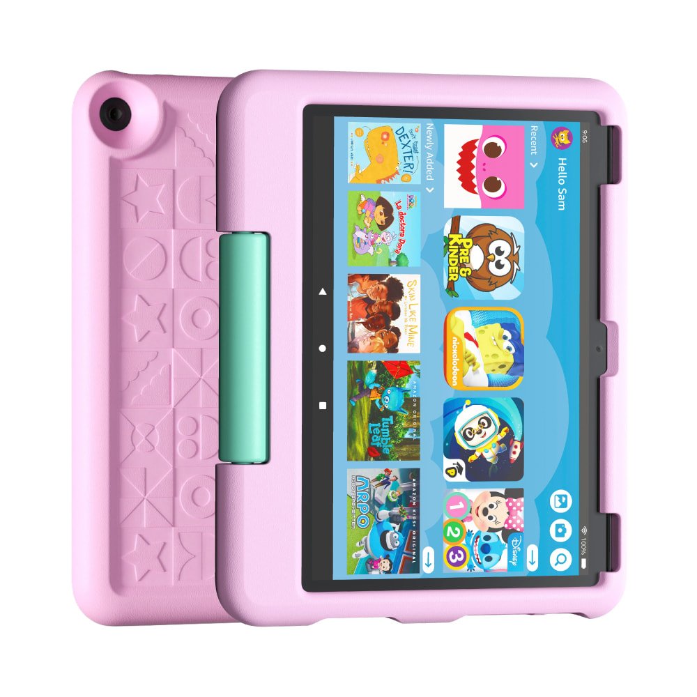 Amazon Fire HD 10 Kids Tablet, Pink - Image 1