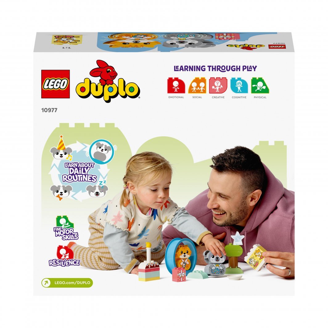 LEGO DUPLO 10977 My first puppy and kitten making sounds, 22 pieces - Thumbnail 7