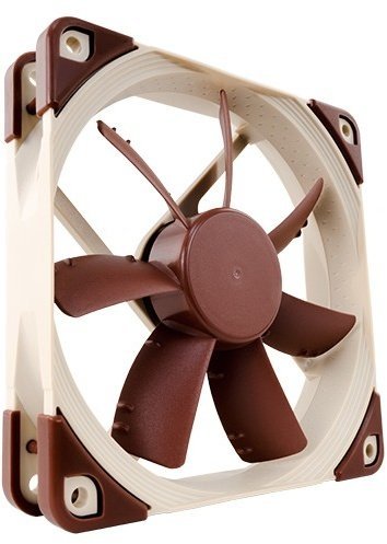 Noctua NF-S12A ULN Cooler, 120 mm, Brown - White - Thumbnail 4
