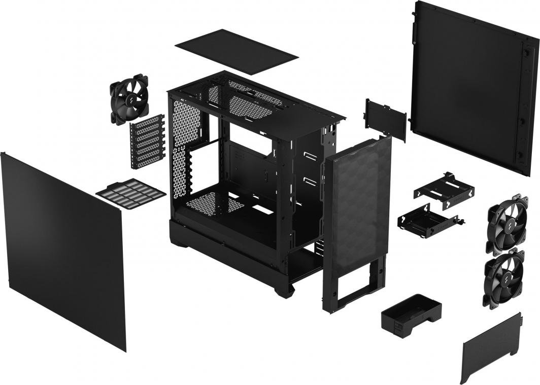 Fractal Design Pop Air Solid Case, Midi Tower - Thumbnail 12