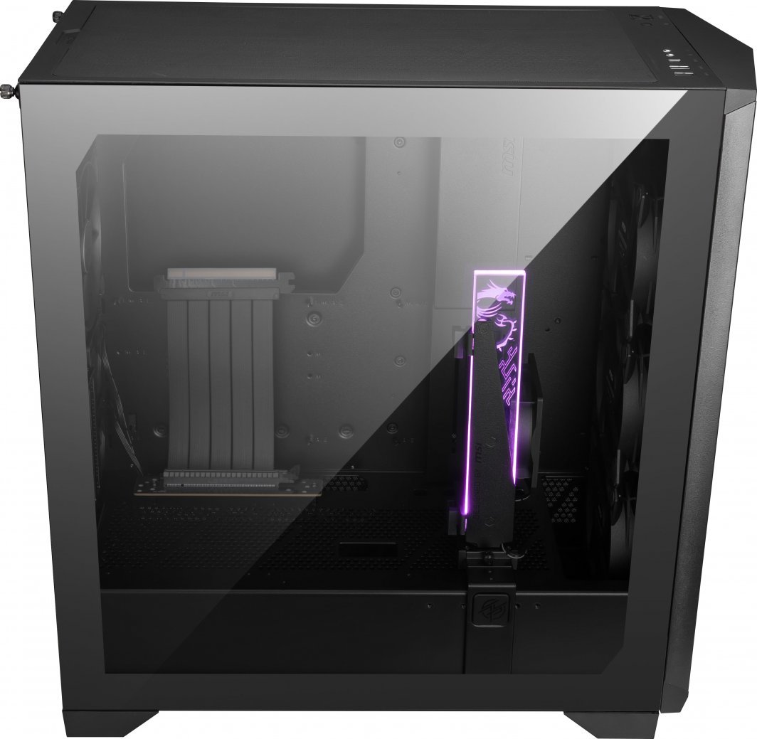 MSI MPG Gungnir 300P Airflow Case, Midi Tower - Thumbnail 5