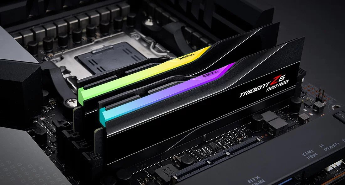 G.Skill Trident Z5 Neo RGB Memory Module, 64GB (2 x 32GB), DDR5, 6000MHz - Thumbnail 5