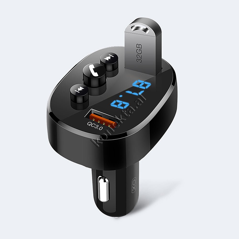 XO Adaptor Karikimi Fast Charge Dhe MP3 Me Bluetooth - Thumbnail 5