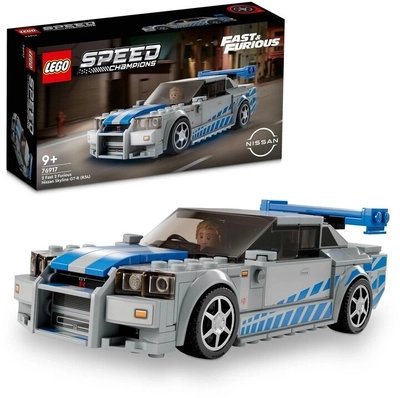 LEGO Speed Champions 76917 2 Fast 2 Furious Nissan Skyline GT-R (R34) Set - Image 1
