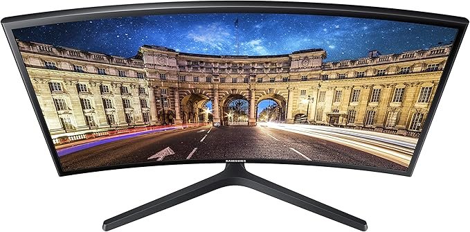 Samsung S27C366EAU Curved Monitor, 27" FHD, 75Hz, Black - Thumbnail 3