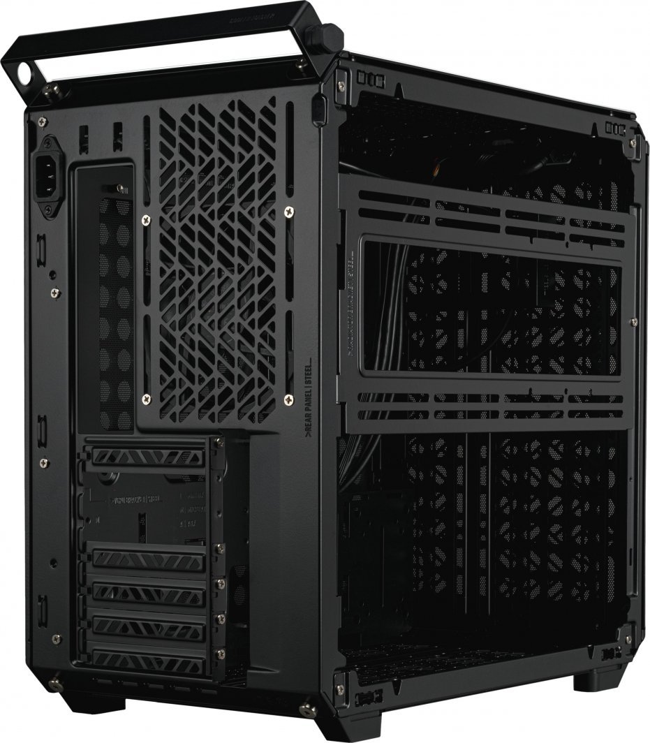 Cooler Master Qube 500 Flatpack Case, Black, Midi Tower - Thumbnail 5