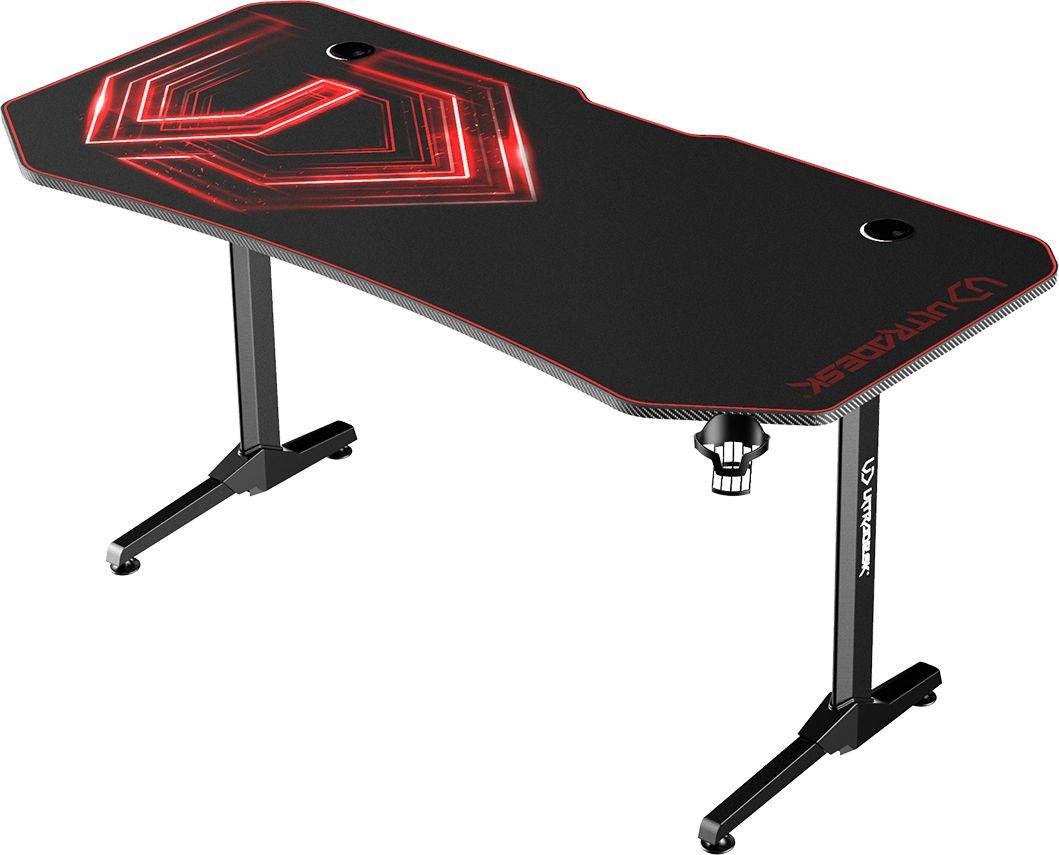 Ultradesk Frag XXL Table, Red/Black - Thumbnail 4