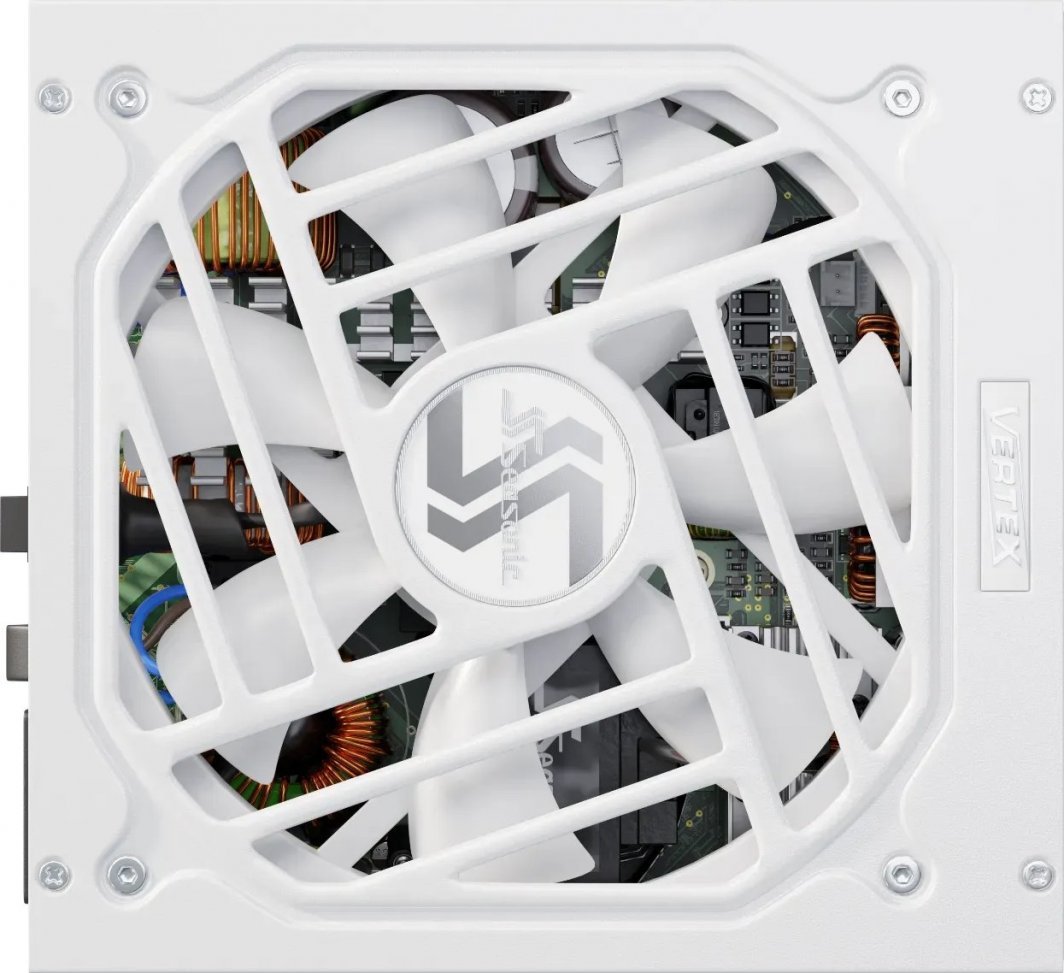 Seasonic Vertex GX Power Supply, White, 1000W - Thumbnail 5