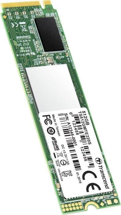Transcend 220S SSD, 256GB, M.2 2280 PCI-E x4 Gen3 NVMe - Thumbnail 3