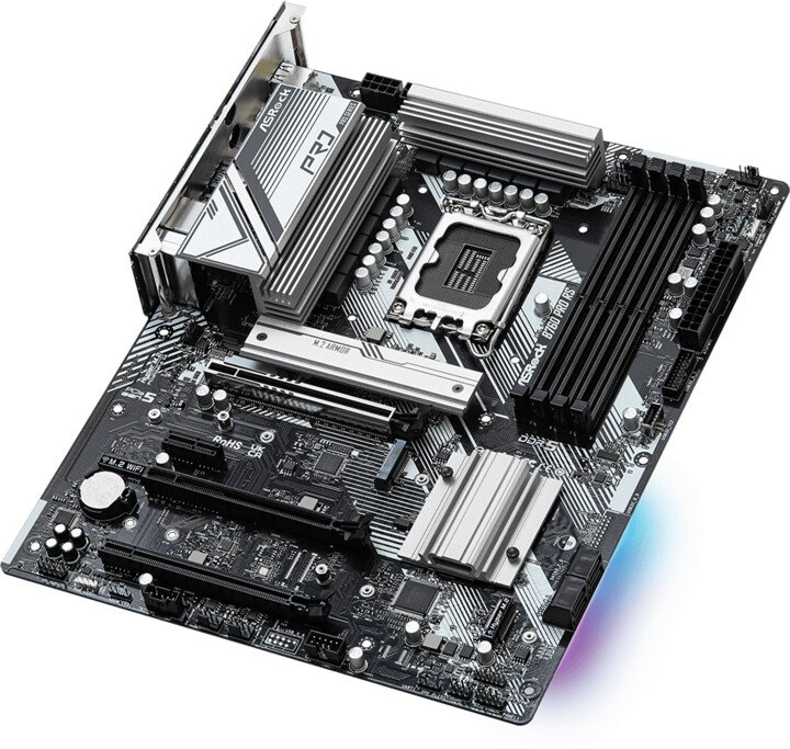 ASRock B760 PRO RS Motherboard - Intel B760 - Thumbnail 2